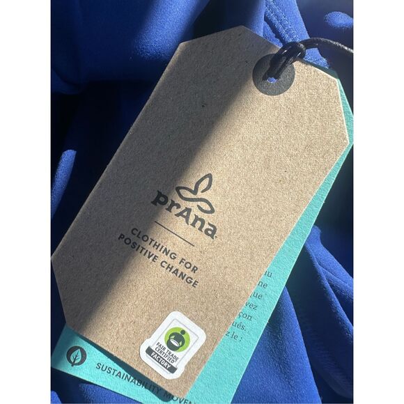 prAna Women's $99 Luxara Pocket Legging in Rich Sapphire size XL - Picture 4 of 8